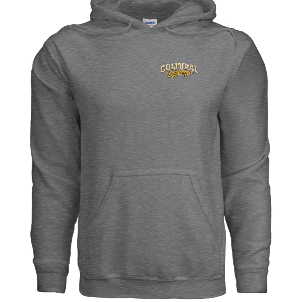 Fan Charcoal Heather - G185 - FRONT